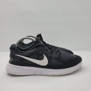 Nike Free RN Women's Running Shoes Black White 880839-001 US Size 9.5